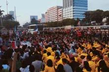 Student Protest in Jakarta