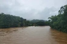 Kok River during flooding time 2024