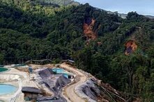 Rare earth mining in Hpyi Di Village near Mai Ja Yang town, Kachin State, Myanmar
