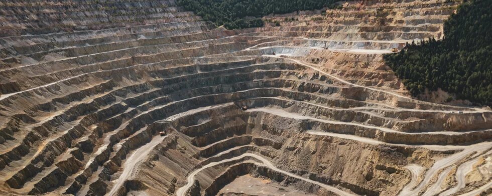 open-pit mining