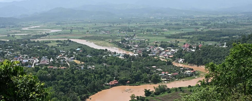 Kok River in Mae Ai