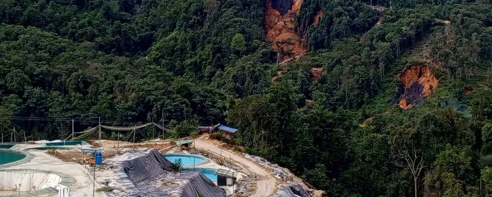 Rare earth mining in Hpyi Di Village near Mai Ja Yang town, Kachin State, Myanmar