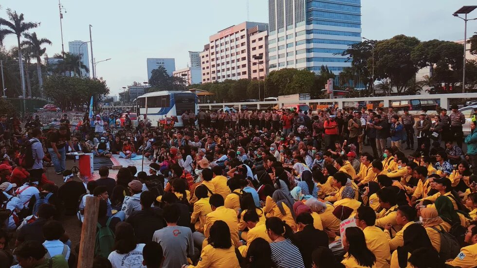 Student Protest in Jakarta