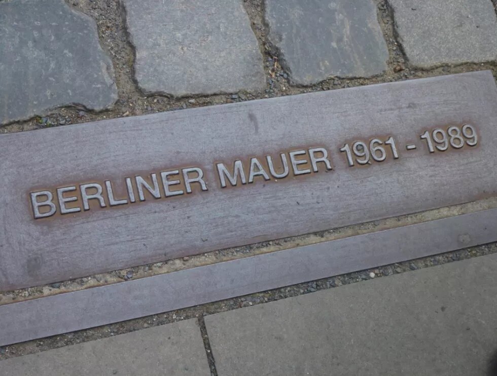 Berlin Wall Sign