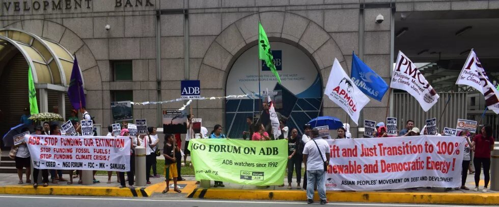 NGO Forum Protest at ADB2