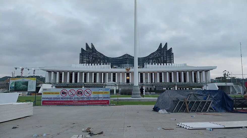 The IKN State Palace area