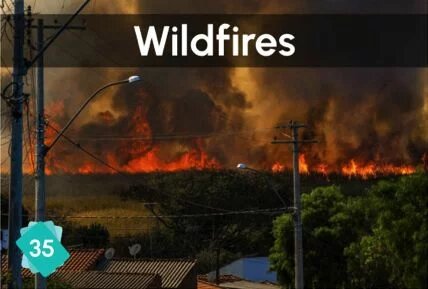 Wildfires card