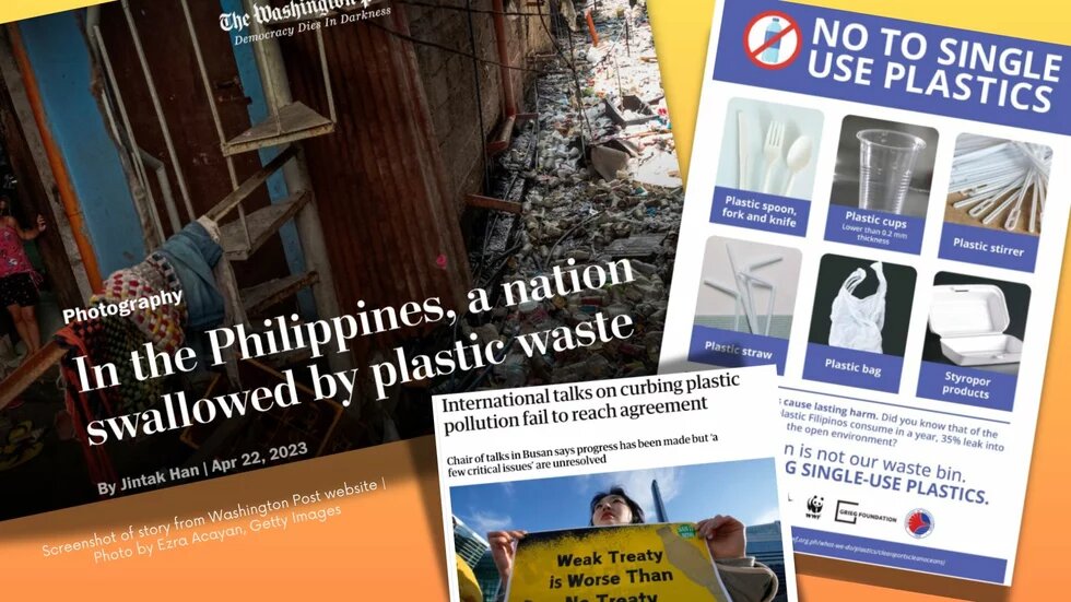 Infographic Philippines plastic waste