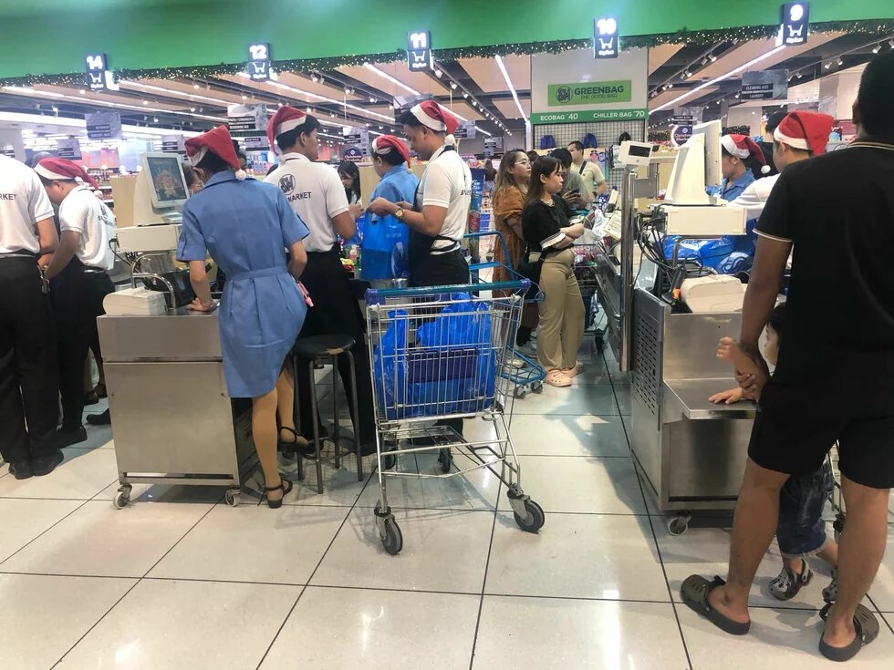 Supermarket in Metro Manila