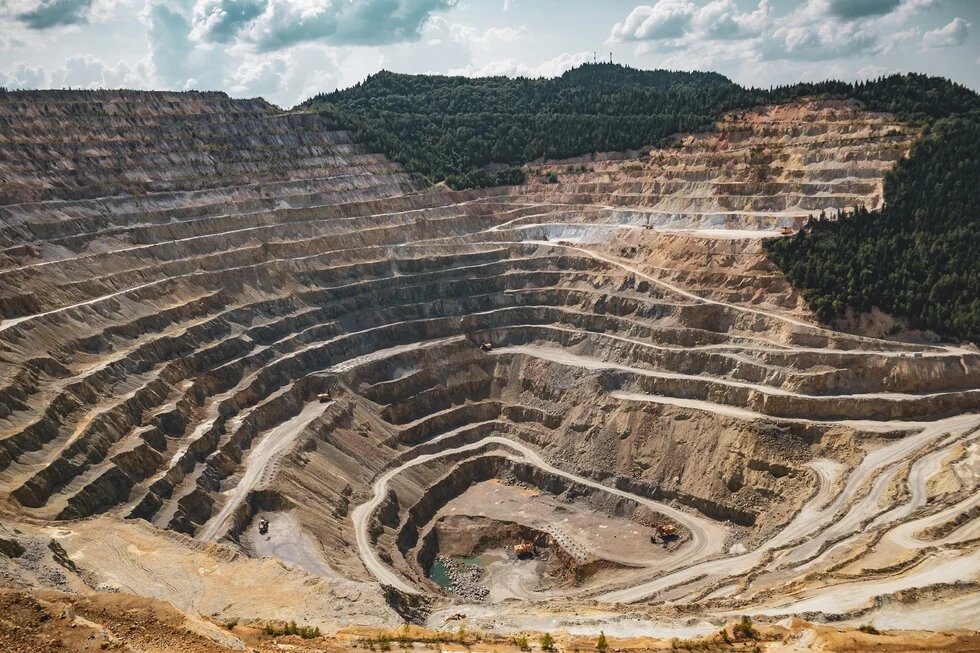 open-pit mining