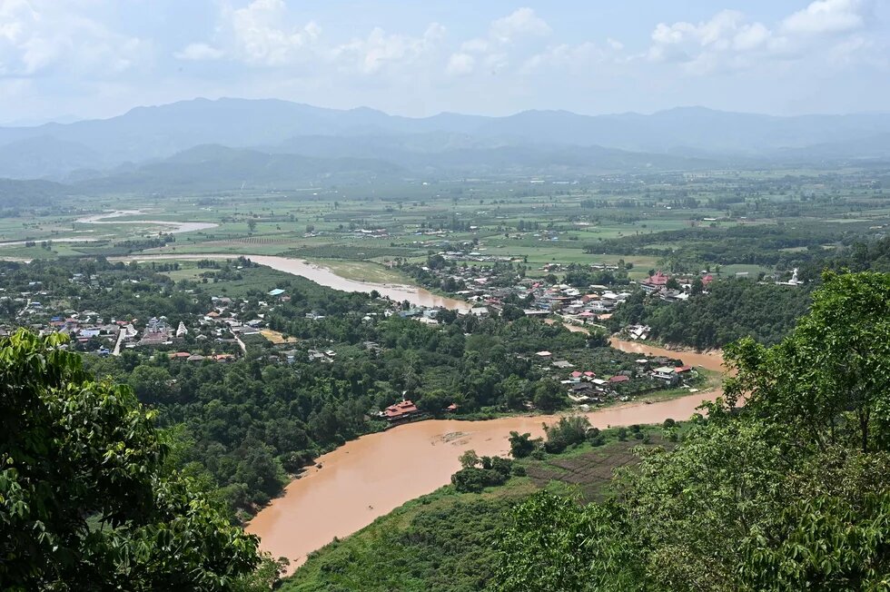 Kok River in Mae Ai