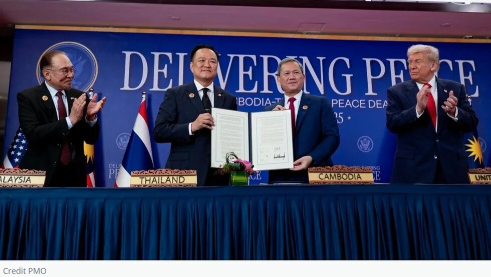 Trump Thailand Cambodia 2025