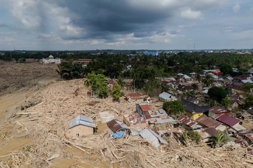Cyclone Senyar in Sumatra 2025