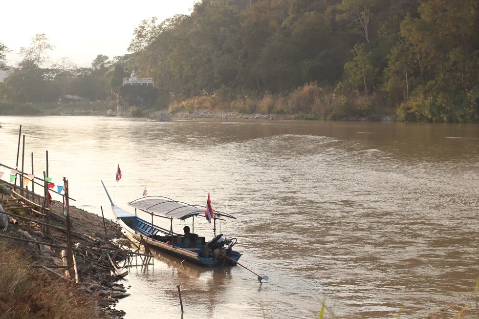 Kok River, Chiang Rai, Thailand