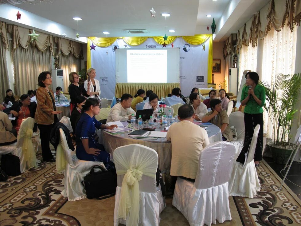 Climate Change Leadership Institute (MLICC) Training climate change leadership institute training Myanmar