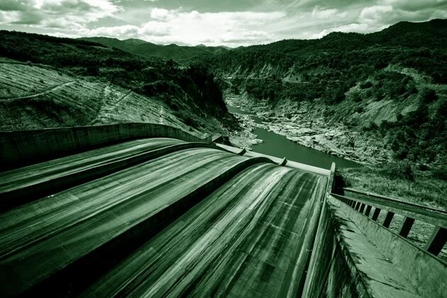 Ya Ly Dam spillway, Vietnam