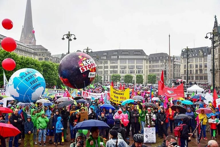G20 Protest in Hamburg