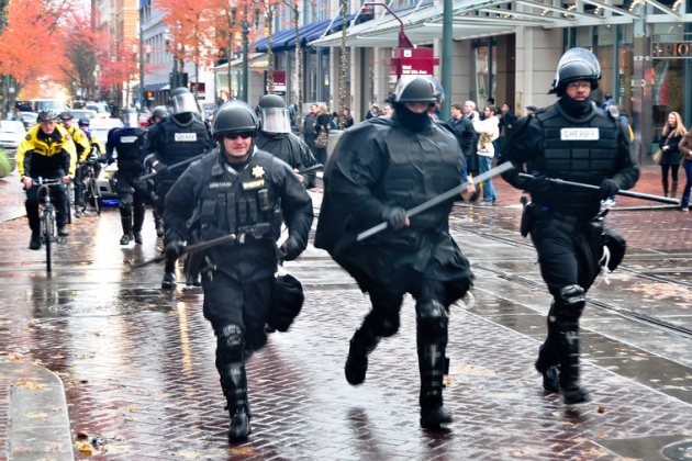 Riot police Riot police