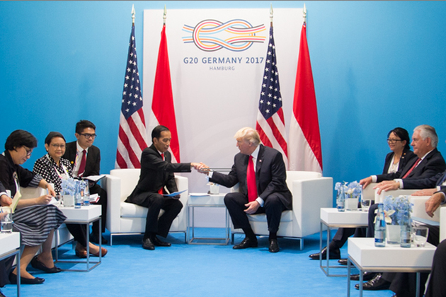 President Donald J. Trump and President Joko Widodo